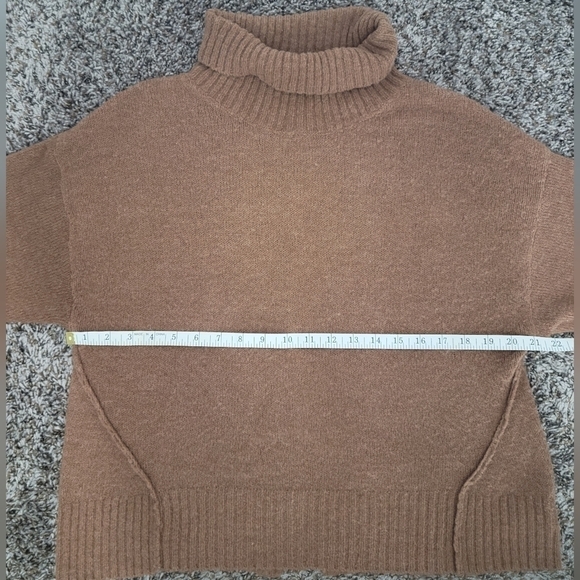 Gentle Fawn Collection Brown Turtleneck Knit Sweater - Picture 8 of 9